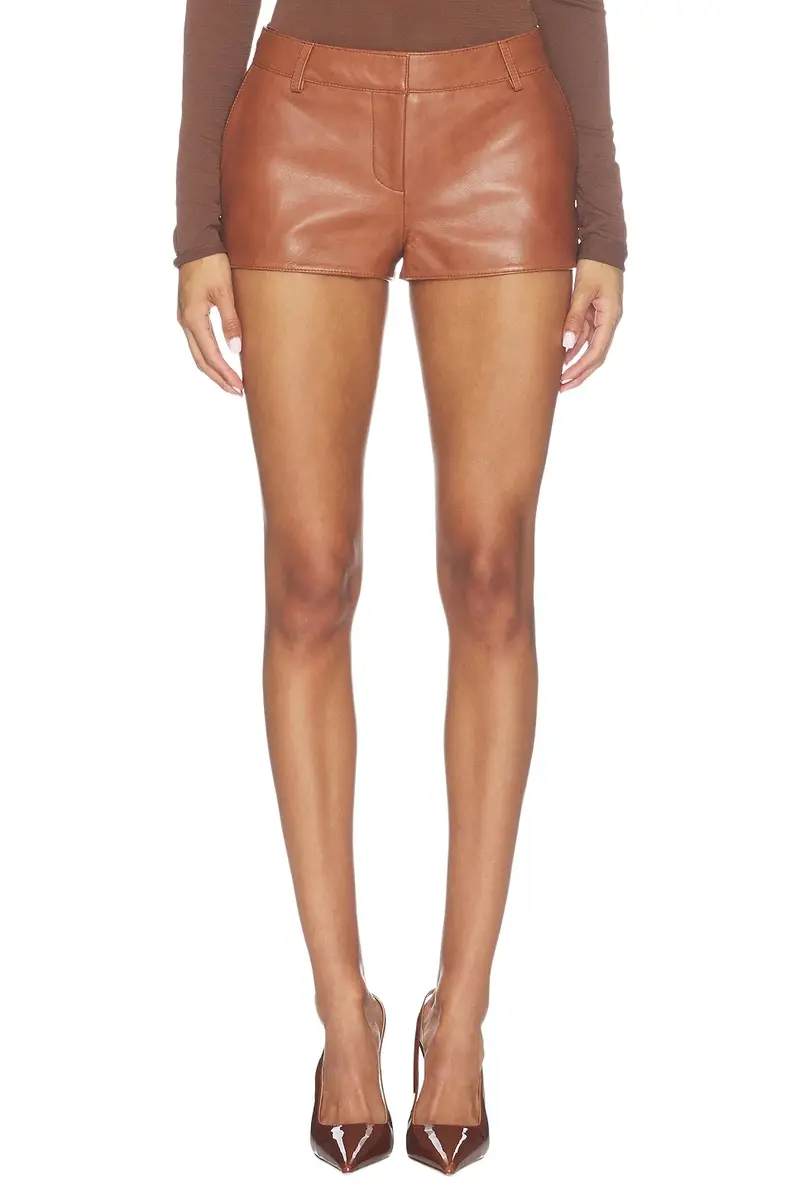 Valesia Leather Short