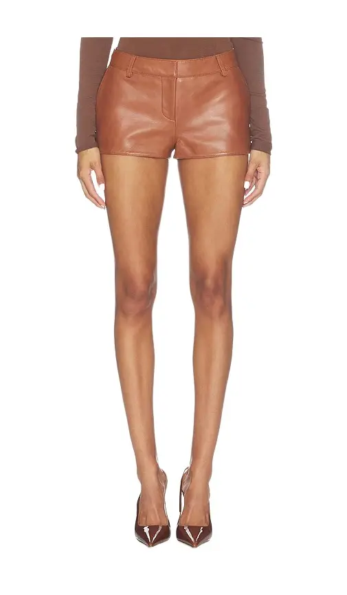 Valesia Leather Short