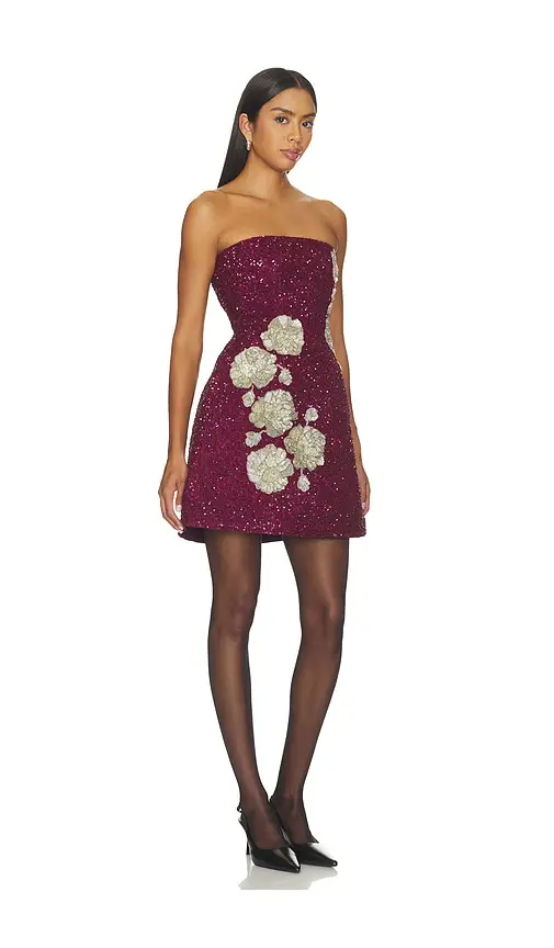 LA FUORI Midnight Rosette Dress | Thumbnail 2 LA FUORI Midnight Rosette Dress | Thumbnail 2