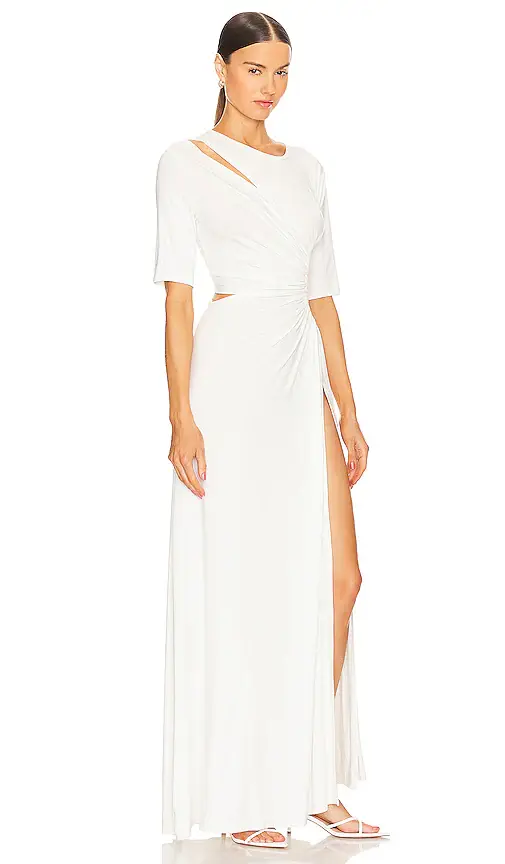 Sid Neigum Gathered Slit Maxi Dress | Thumbnail 2