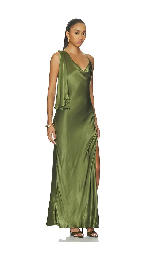 Bardot Anastasia Satin Maxi Dress | Thumbnail 2 Bardot Anastasia Satin Maxi Dress | Thumbnail 2