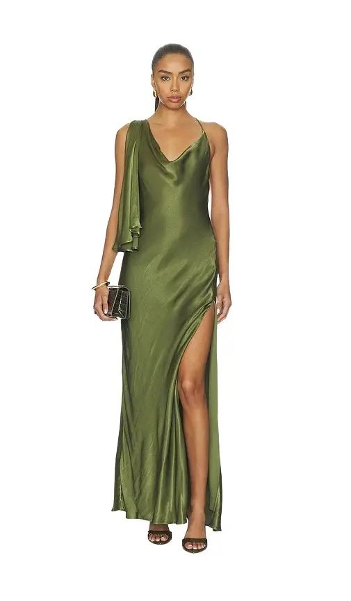 Bardot Anastasia Satin Maxi Dress