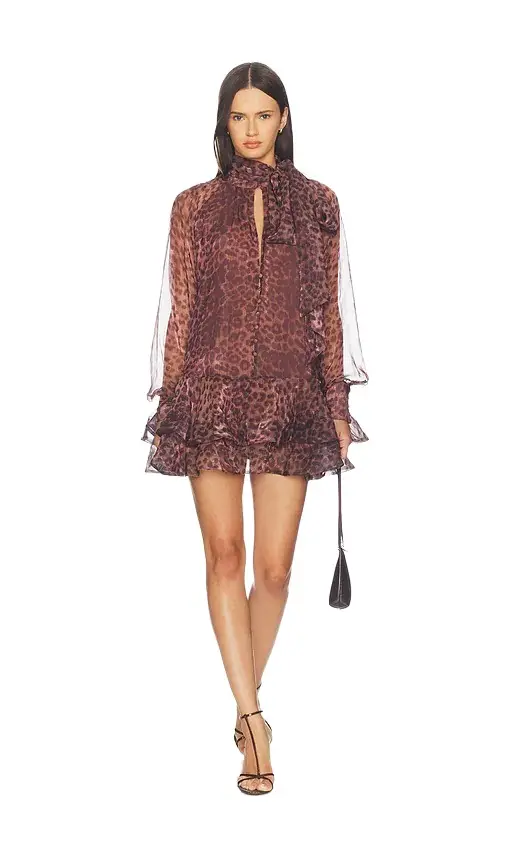 Bardot Adrie Babydoll Mini Dress