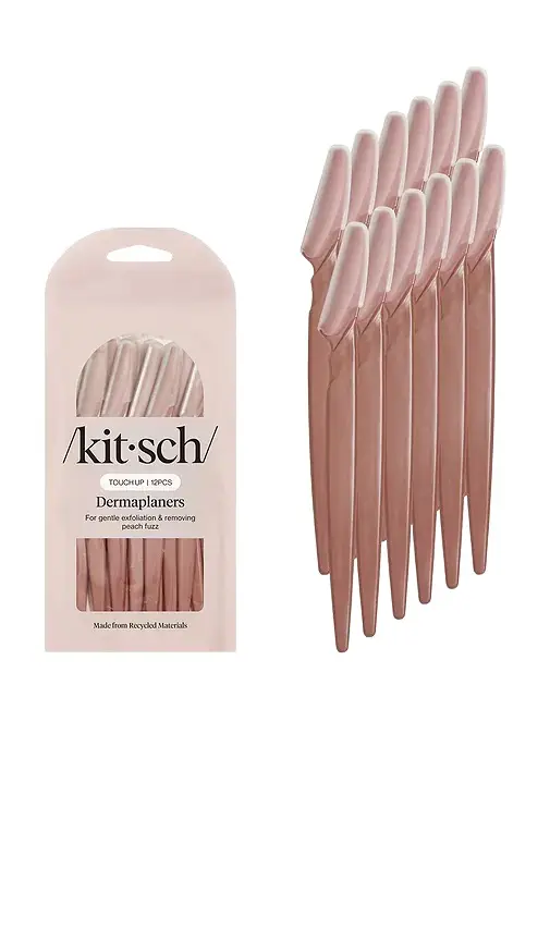 Kitsch Recycled Plastic Dermaplaners 12pc Set
