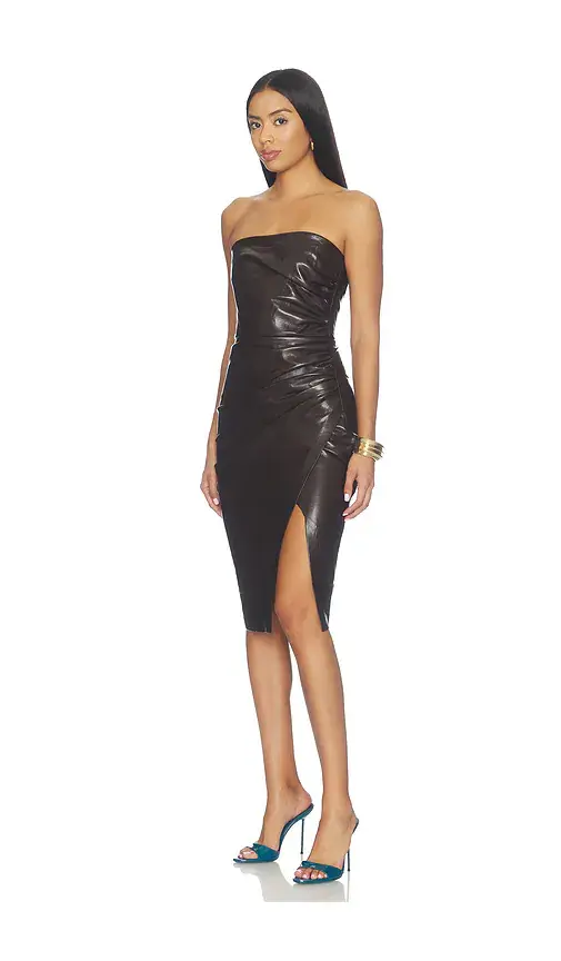 Generation Love Kaycie Faux Leather Dress | Thumbnail 2 Generation Love Kaycie Faux Leather Dress | Thumbnail 2