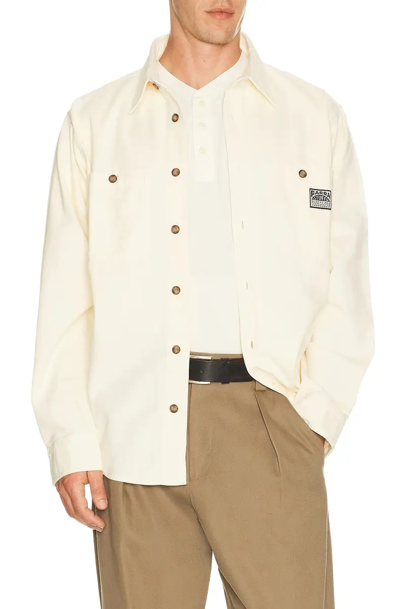 By Parra Clean Cut Long Sleeve Shirt