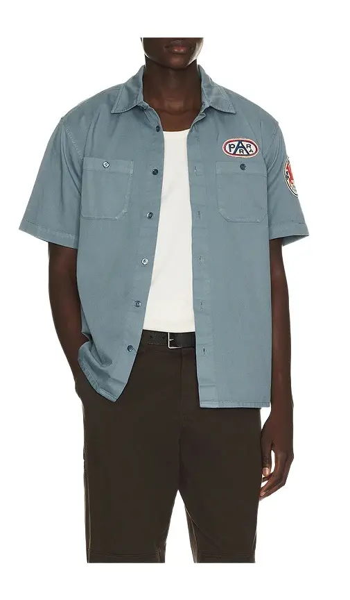 By Parra Gas Station Short Sleeve Shirt