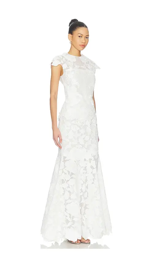 Simkhai Eloisa Embroidered Midi Dress | Thumbnail 2