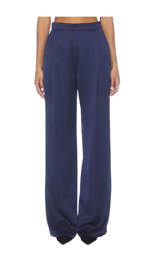 Satin Wide Leg Trousers Satin Wide Leg Trousers