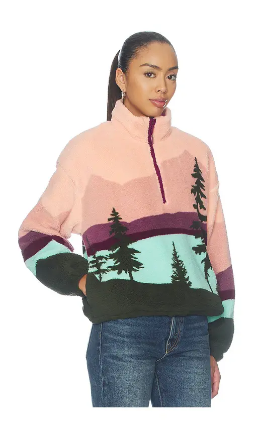 BEACH RIOT Leona Sherpa Jacket | Thumbnail 2 BEACH RIOT Leona Sherpa Jacket | Thumbnail 2