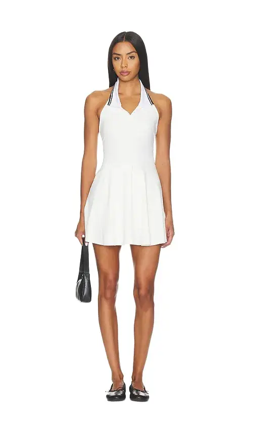 NUBYEN Abundance Halter Polo Tennis Dress