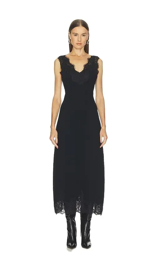 Zinnia Sleeveless Midi Dress