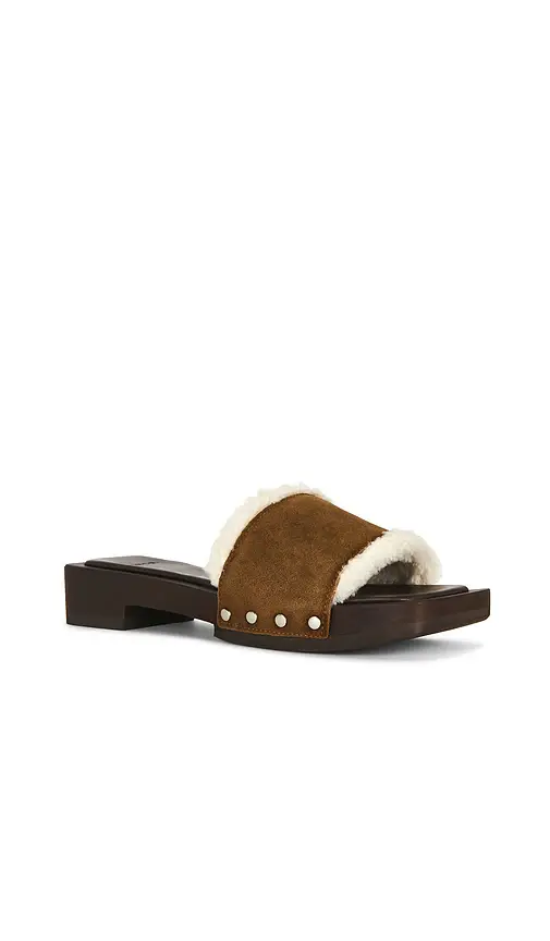Vince Barbara Shearling Clog | Thumbnail 2 Vince Barbara Shearling Clog | Thumbnail 2
