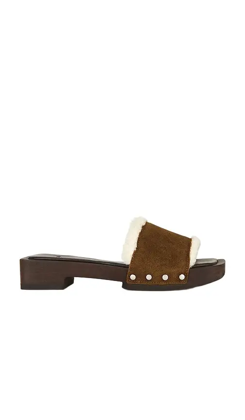 Vince Barbara Shearling Clog