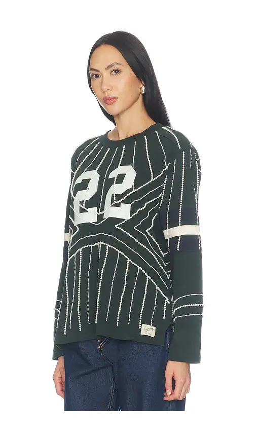 Sea Quinn Embroidered Beaded Longsleeve T-shirt | Thumbnail 2 Sea Quinn Embroidered Beaded Longsleeve T-shirt | Thumbnail 2