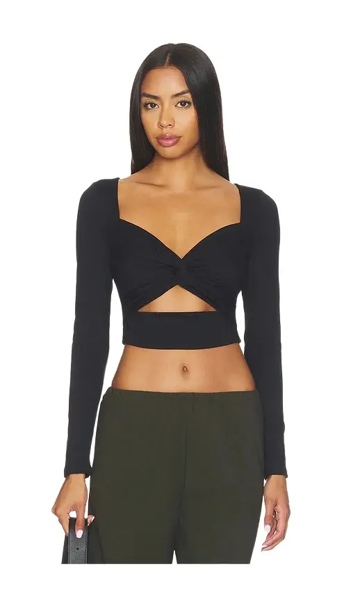 Twisted Front Longsleeve Top Twisted Front Longsleeve Top