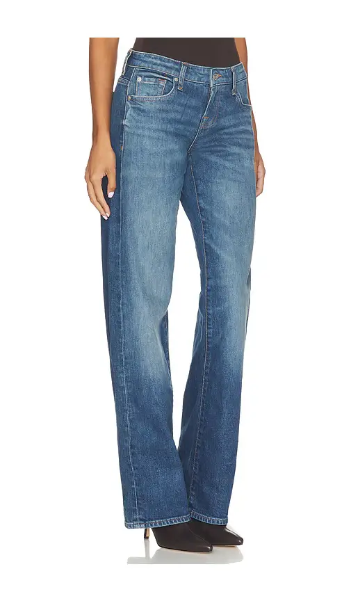 7 For All Mankind Low Straight Jean | Thumbnail 2