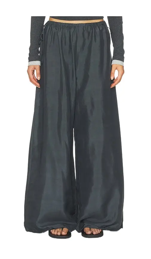 Silk Adjustable Balloon Pants Silk Adjustable Balloon Pants
