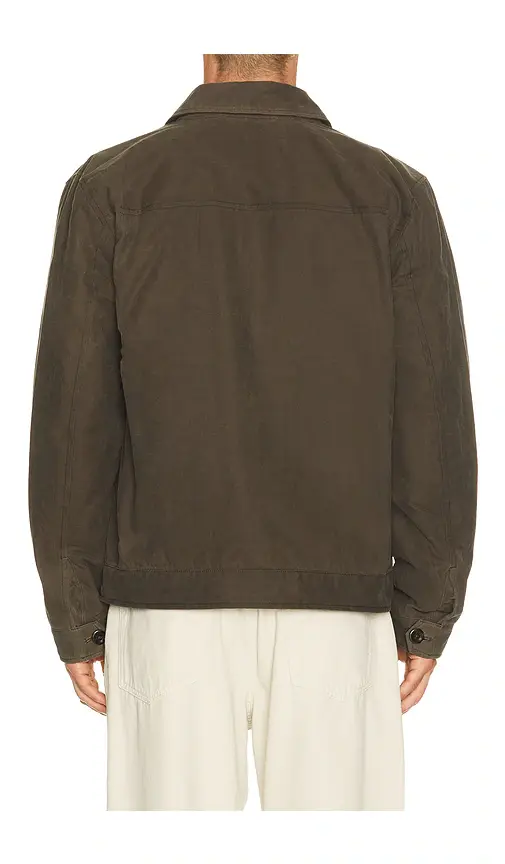 Marine Layer Waxed Trucker Jacket | Thumbnail 2 Marine Layer Waxed Trucker Jacket | Thumbnail 2