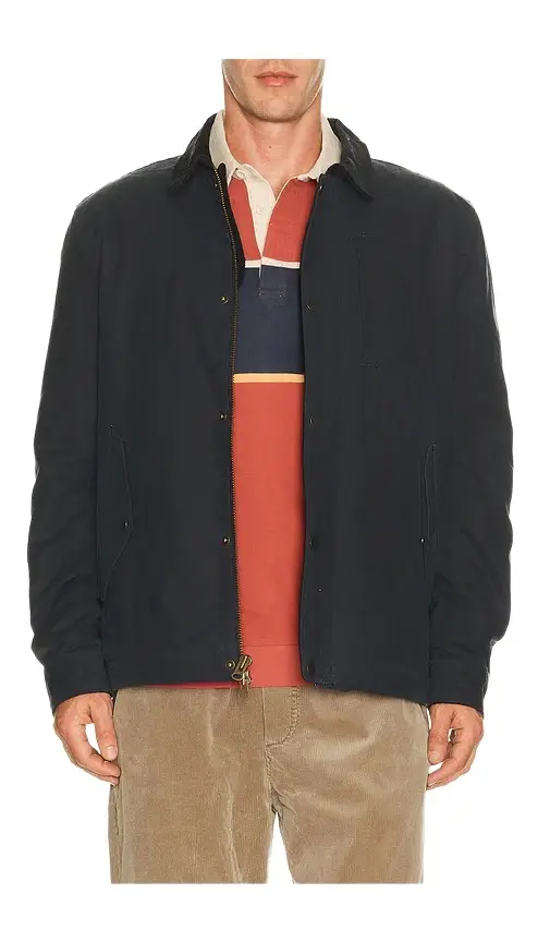 Marine Layer Weston Wax Canvas Barn Jacket
