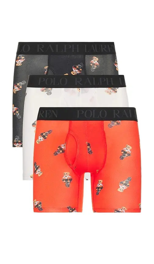Polo Ralph Lauren 4D Flex Holiday Gift Set Boxer Brief 3 Pack