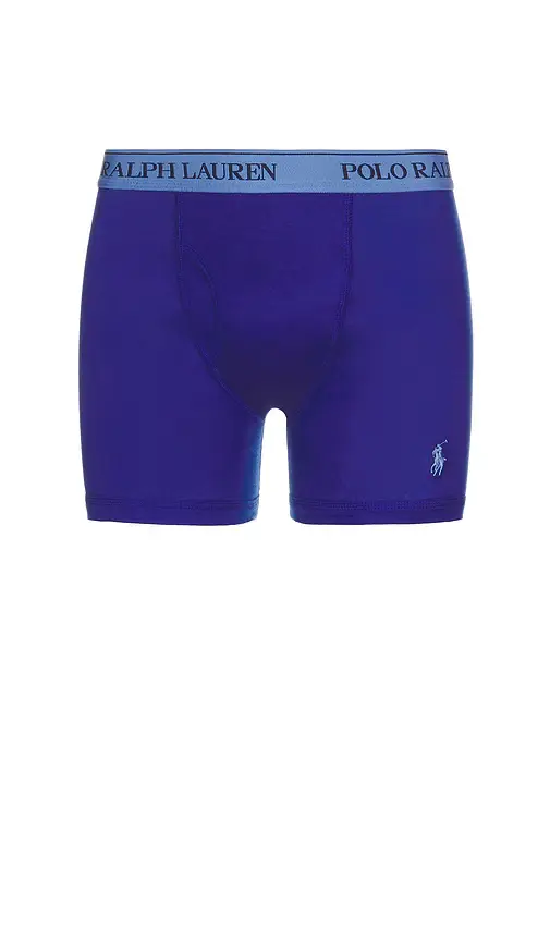 Polo Ralph Lauren Classic Fit Cotton 3 Pack Boxer Brief | Thumbnail 2 Polo Ralph Lauren Classic Fit Cotton 3 Pack Boxer Brief | Thumbnail 2
