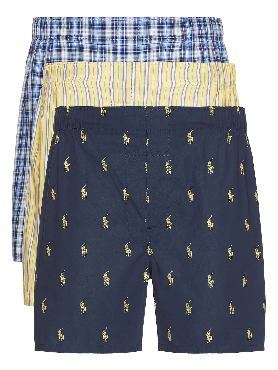 Classic Fit Cotton Boxer 3 Pack
