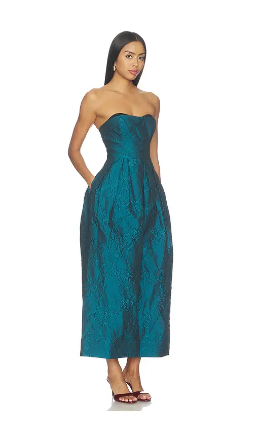Ulla Johnson Katerina Strapless Cloque Dress | Thumbnail 2 Ulla Johnson Katerina Strapless Cloque Dress | Thumbnail 2