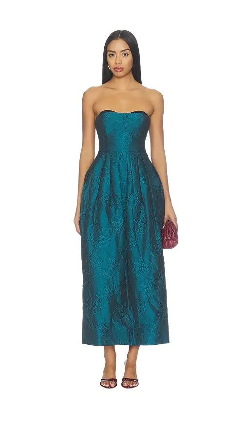 Katerina Strapless Cloque Dress Katerina Strapless Cloque Dress