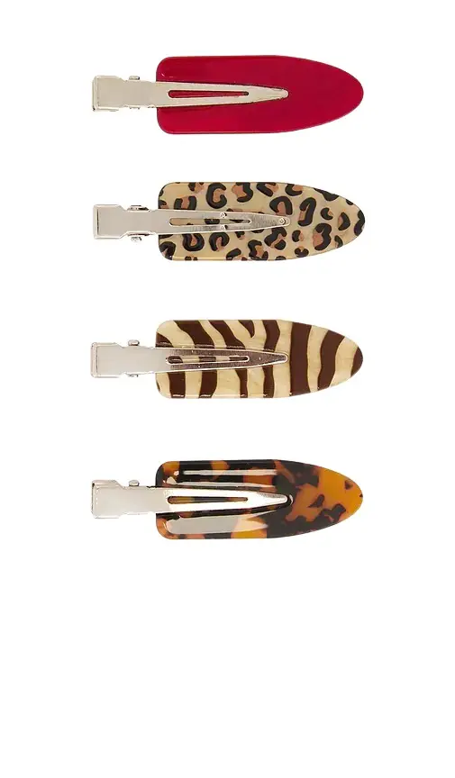 Frasier Sterling Wild Child Hair Clips Set