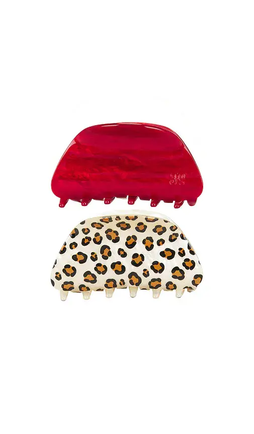 Cheetah Claw Clip Set Cheetah Claw Clip Set