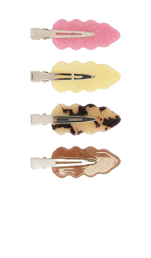 Frasier Sterling Wavy Hair Clip Set