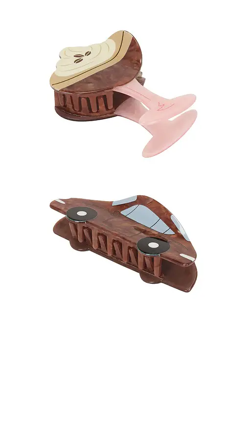 Frasier Sterling Cafe Claw Clip Set | Thumbnail 2 Frasier Sterling Cafe Claw Clip Set | Thumbnail 2