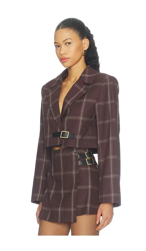 Lovers and Friends Brent Cropped Blazer | Thumbnail 2 Lovers and Friends Brent Cropped Blazer | Thumbnail 2