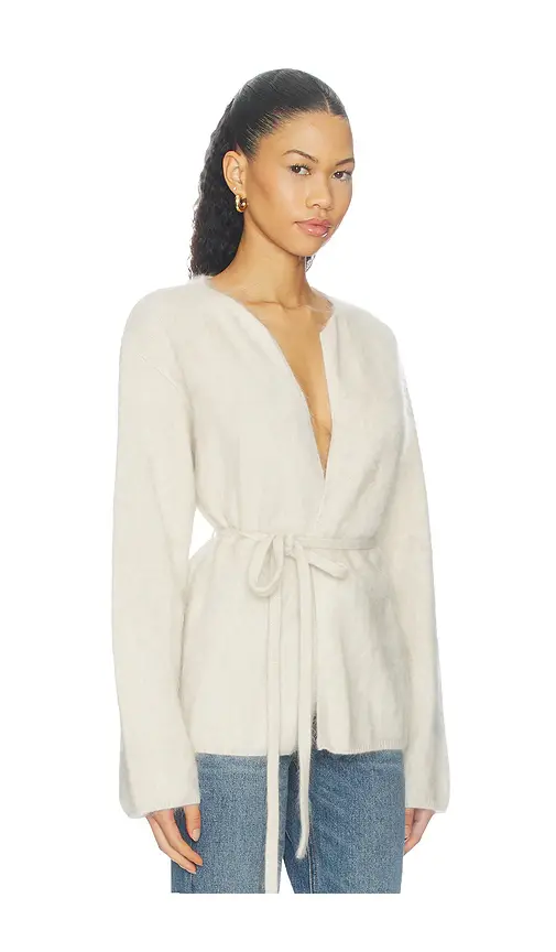 Soft Goat Brushed Cardigan | Thumbnail 2 Soft Goat Brushed Cardigan | Thumbnail 2