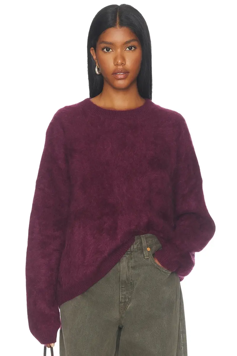 Brushed Boyfriend Crewneck