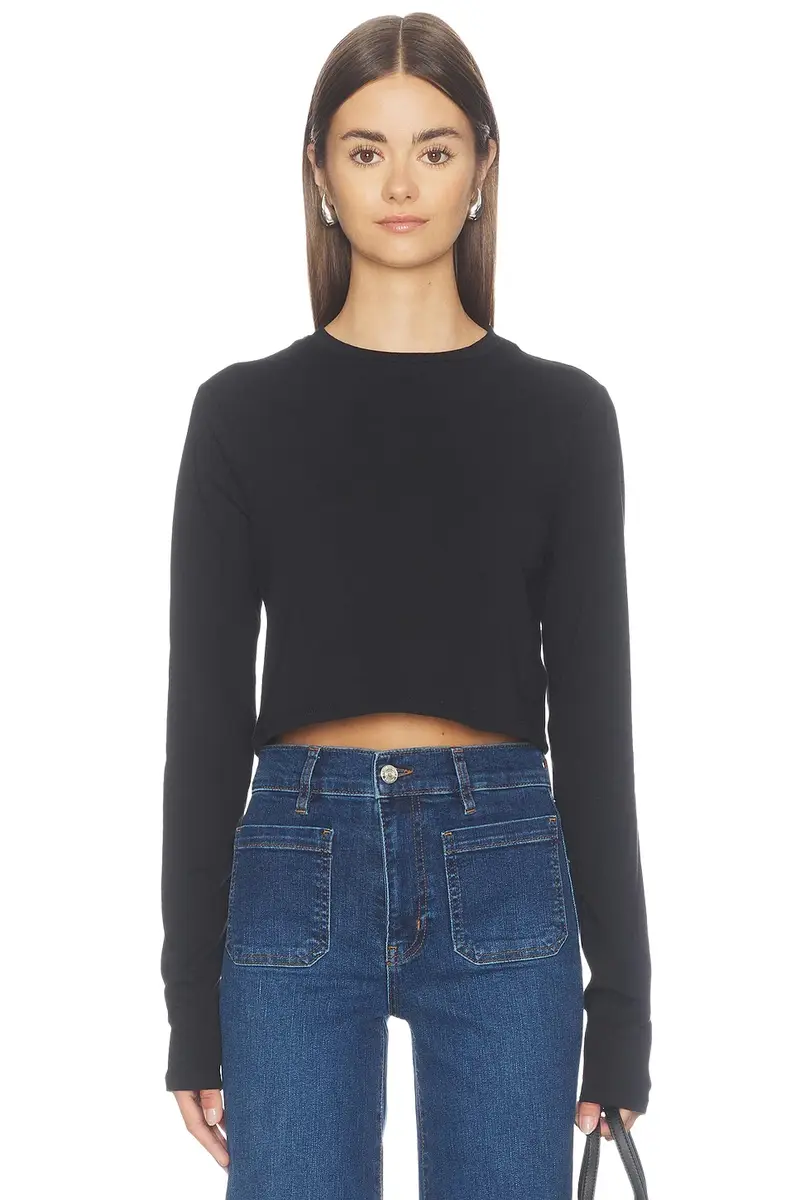 The Laura Crop Top Long Sleeve The Laura Crop Top Long Sleeve