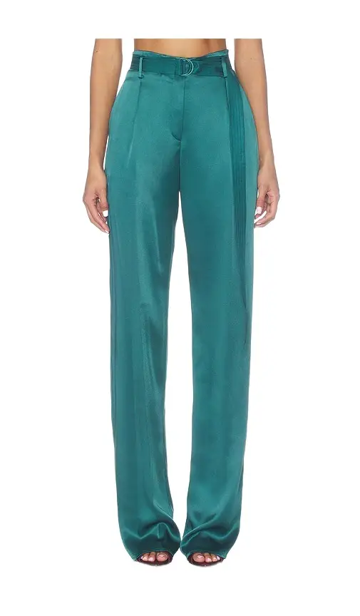 Lapointe Satin Belted Pant