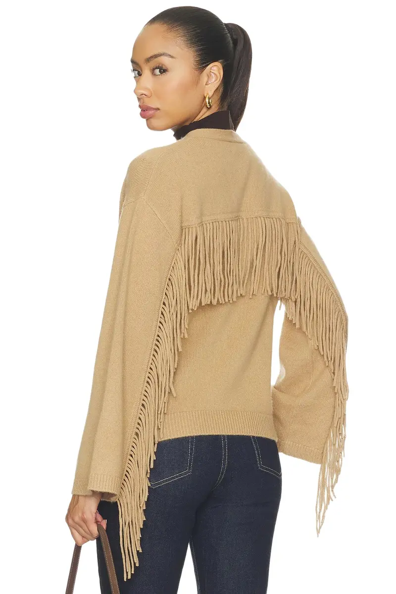 Martti Fringe Cardigan Martti Fringe Cardigan