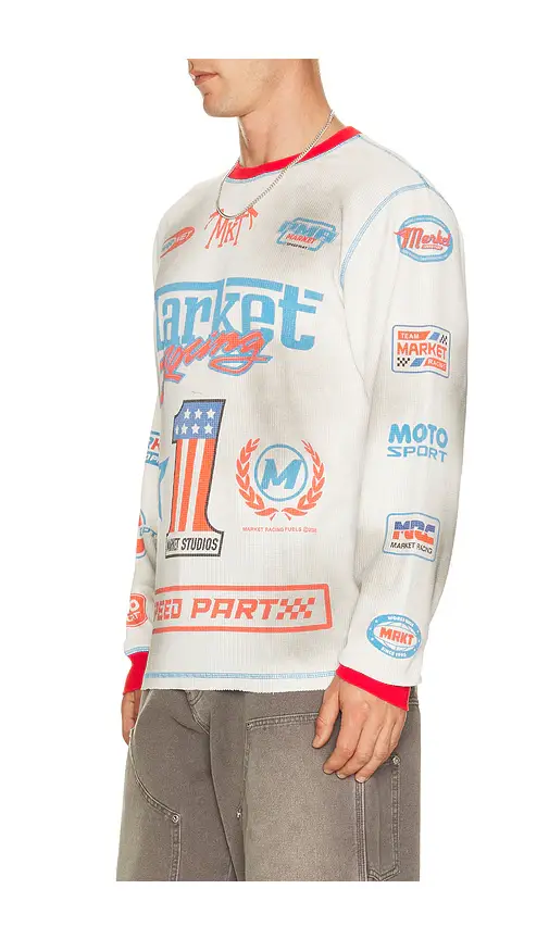 Market Speed Part Thermal Long Sleeve Tee | Thumbnail 2 Market Speed Part Thermal Long Sleeve Tee | Thumbnail 2