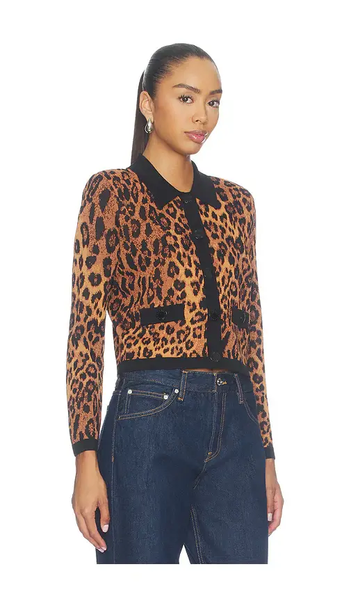L'Agence Osiris Collared Cardigan | Thumbnail 2 L'Agence Osiris Collared Cardigan | Thumbnail 2