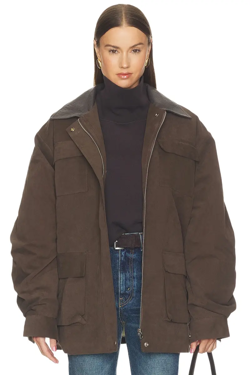 Source Unknown Baia Fleece Barn Jacket
