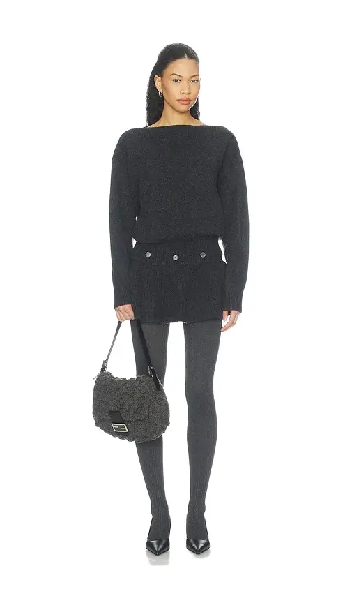 Source Unknown Corinth Peplum Sweater