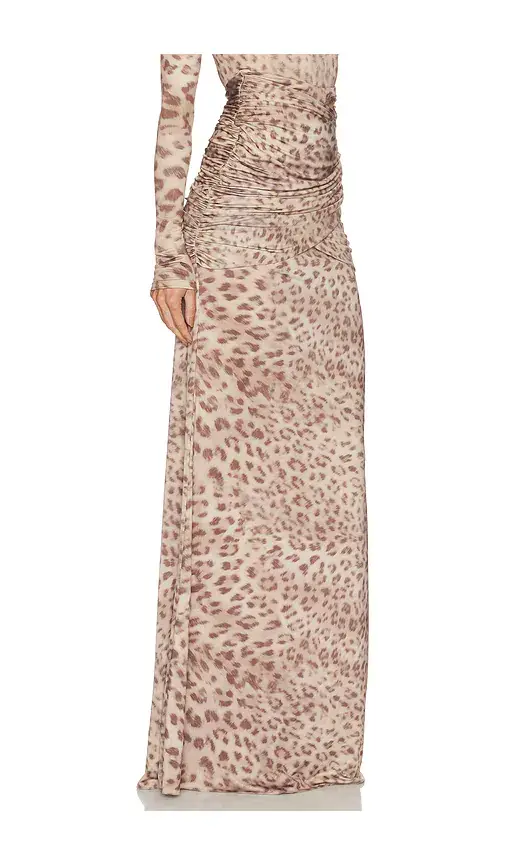 Lapointe Printed Jersey Shirred Hip Skirt | Thumbnail 2 Lapointe Printed Jersey Shirred Hip Skirt | Thumbnail 2