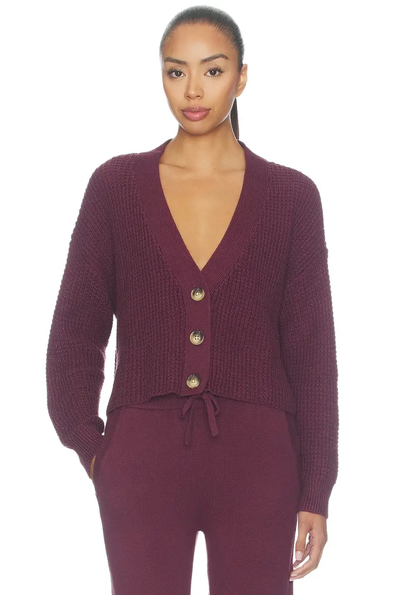 Eberjey Recy Sweater Crop Cardigan