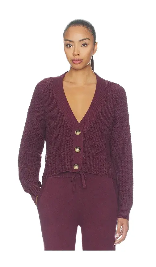 Eberjey Recy Sweater Crop Cardigan