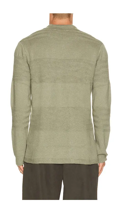 Marine Layer Rugby Sweater Polo | Thumbnail 2 Marine Layer Rugby Sweater Polo | Thumbnail 2