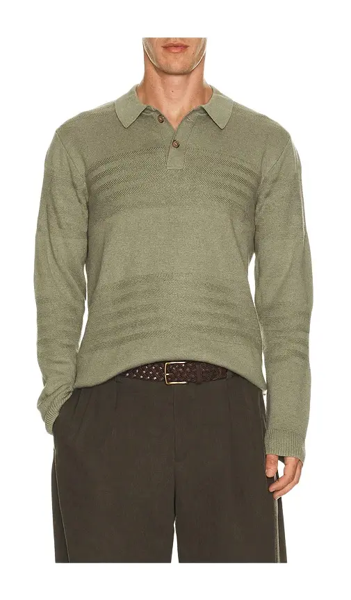 Marine Layer Rugby Sweater Polo