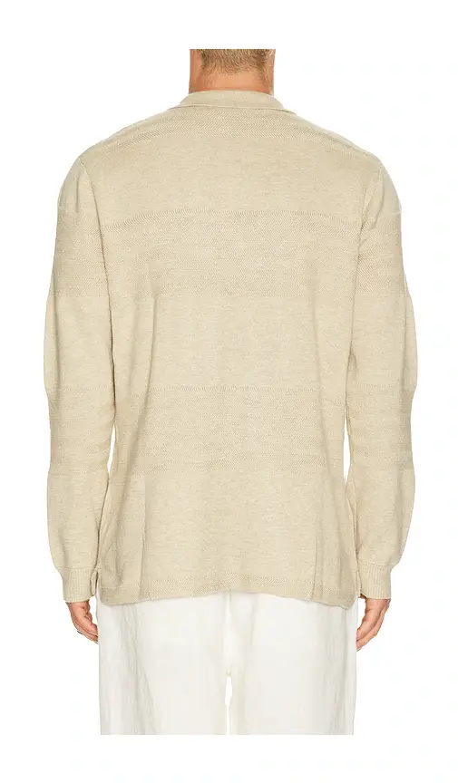 Marine Layer Rugby Sweater Polo | Thumbnail 2 Marine Layer Rugby Sweater Polo | Thumbnail 2