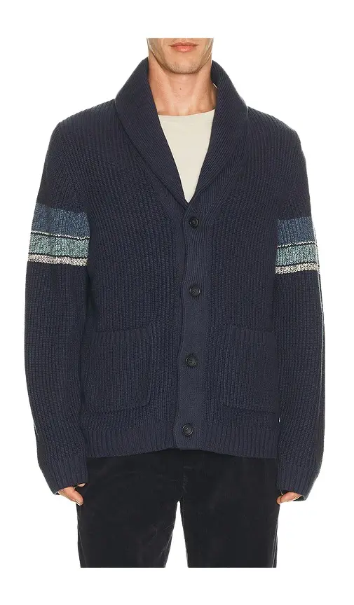Marine Layer Varsity Shawl Cardigan